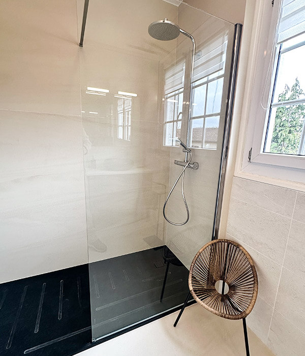 Marbrerie pour douche