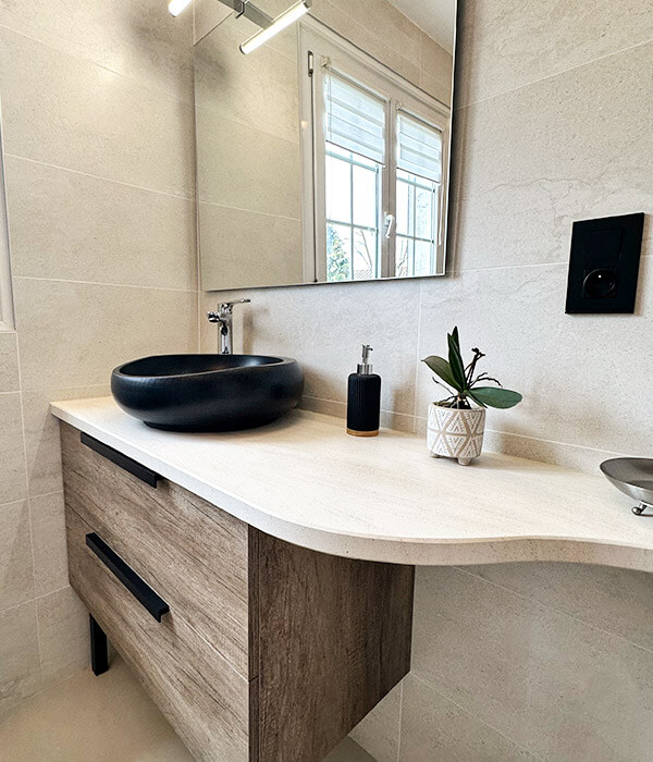 Marbrerie pour salle de bain