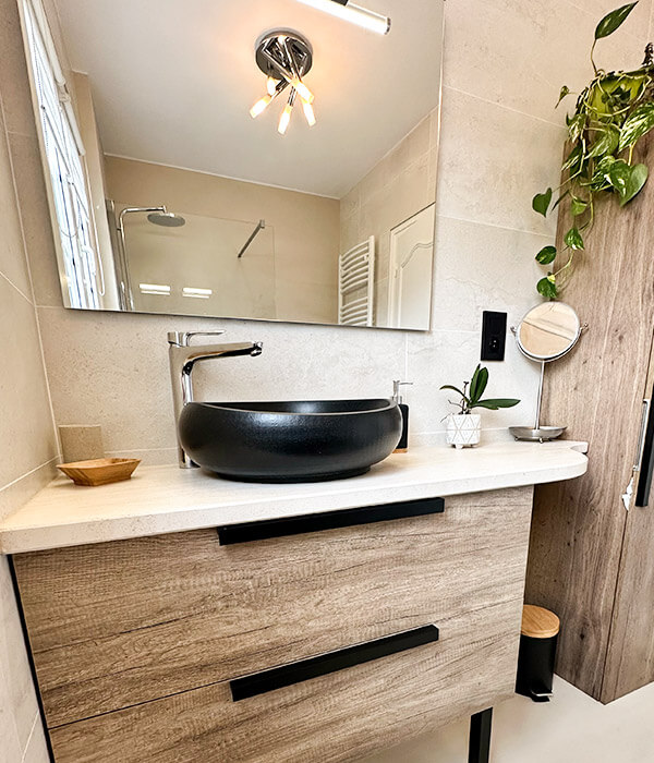 Marbrerie pour salle de bain