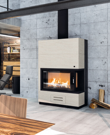 Poêle hybride sur-mesure